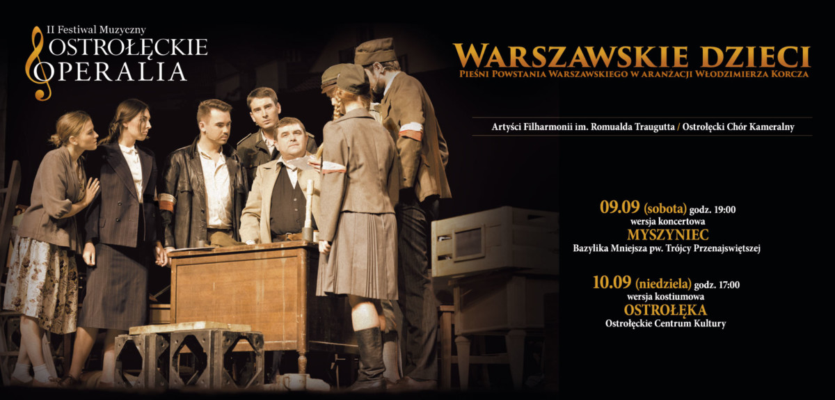 Children of Warsaw within Ostrołęka’s Operalia